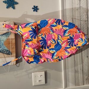 NWT Isabel Maternity Womens sz XXL Tropical Onepiece Swimsuit w/built-in bra pad